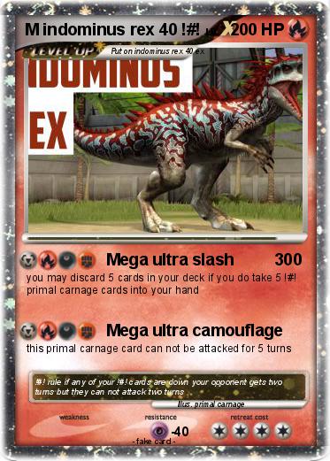 Pokemon M indominus rex 40 !#!