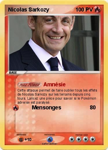 Pokemon Nicolas Sarkozy