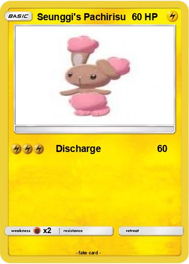 Pokemon Seunggi's Pachirisu