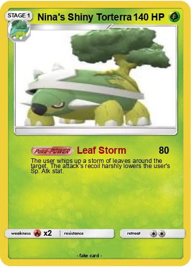 Pokemon Nina's Shiny Torterra
