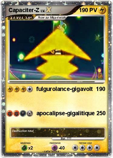 Pokemon Capaciter-Z