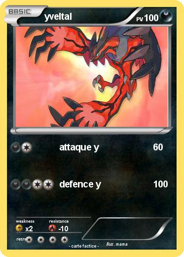 Pokemon yveltal