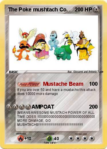 Pokemon The Poke mushtach Co.