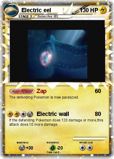 Pokemon Electric eel
