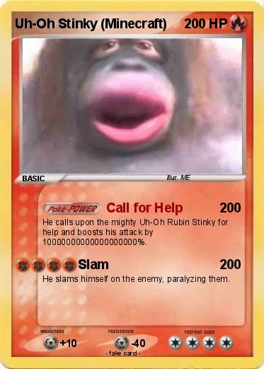 Pokemon Uh-Oh Stinky (Minecraft)