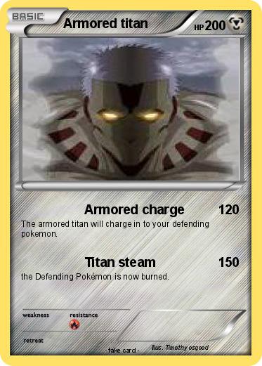 Pokemon Armored titan