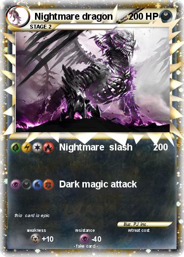 Pokemon Nightmare dragon