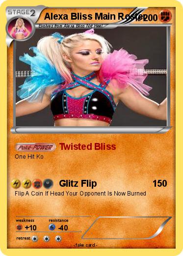 Pokemon Alexa Bliss Main Roster