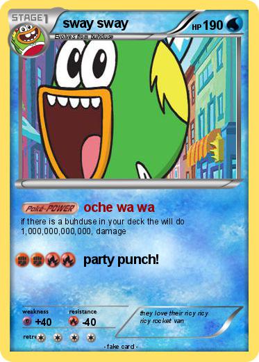 Pokemon sway sway