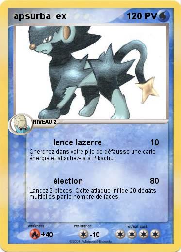 Pokemon apsurba  ex