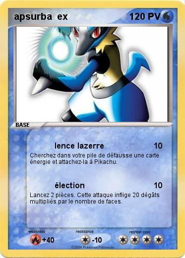 Pokemon apsurba  ex