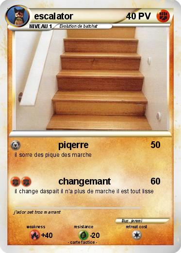 Pokemon escalator