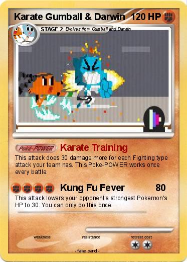 Pokemon Karate Gumball & Darwin