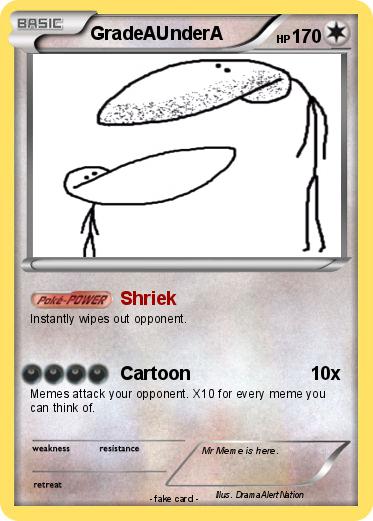 Pokemon GradeAUnderA