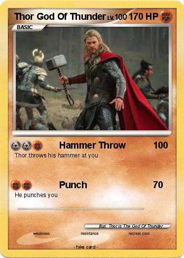 Pokemon Thor God Of Thunder