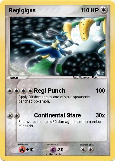 Pokemon Regigigas