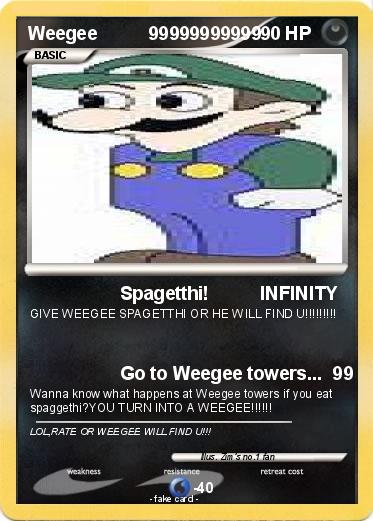 Pokemon Weegee          99999999999