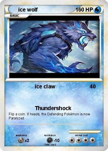 Pokemon ice wolf