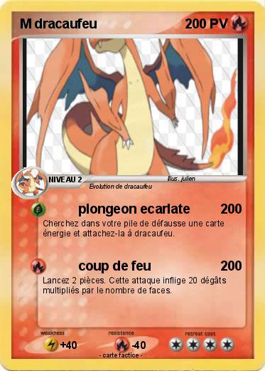 Pokemon M dracaufeu