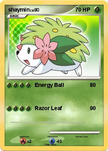 Pokemon shaymin