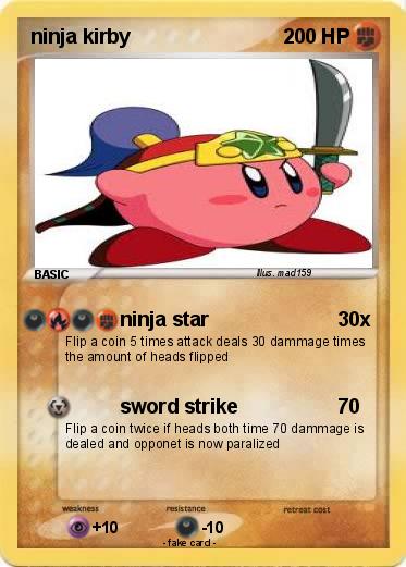 Pokemon ninja kirby