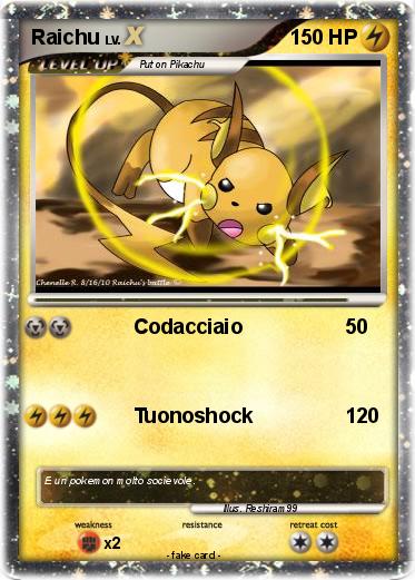 Pokemon Raichu