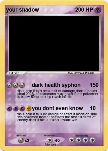Pokemon your shadow