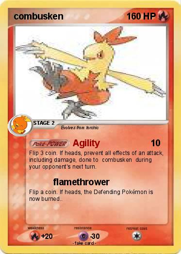 Pokemon combusken