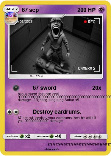 Pokemon 67 scp