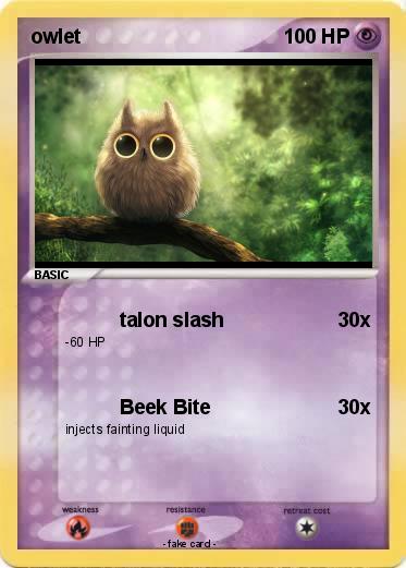 Pokemon owlet