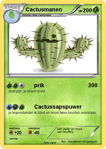 Pokemon Cactusmanen