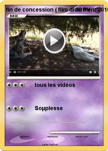 Pokemon fin de concession ( film diverment 2016 )