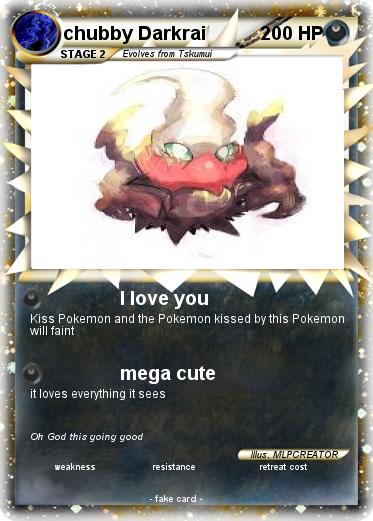 Pokemon chubby Darkrai