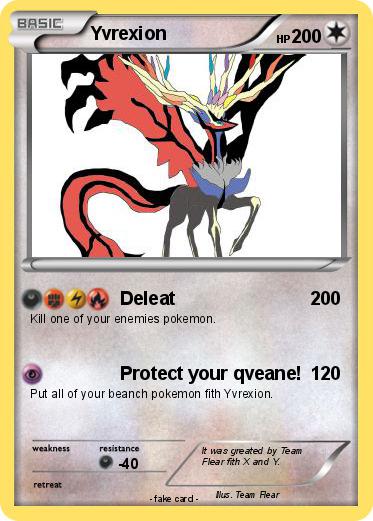 Pokemon Yvrexion