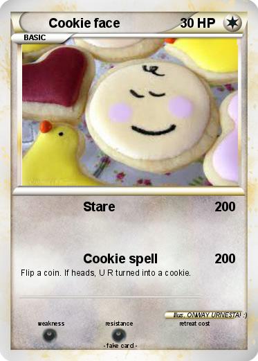 Pokemon Cookie face