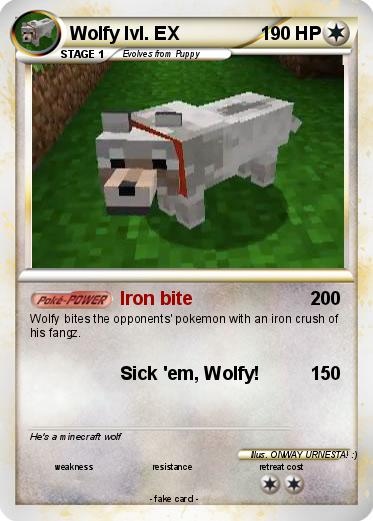 Pokemon Wolfy lvl. EX