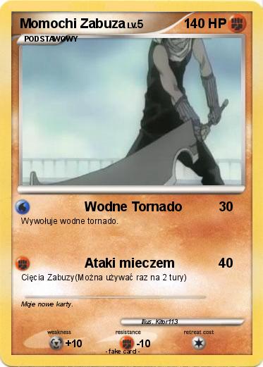 Pokemon Momochi Zabuza