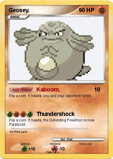 Pokemon Geosey.