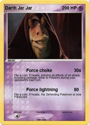 Pokemon Darth Jar Jar