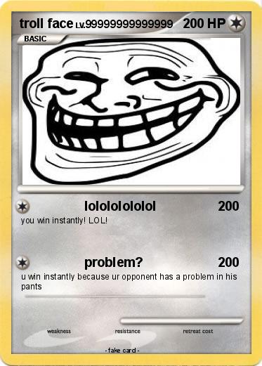 Pokemon troll face