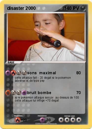 Pokemon disaster 2000