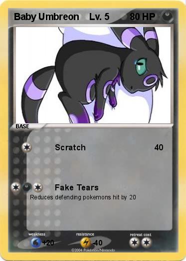 Pokemon Baby Umbreon    Lv. 5