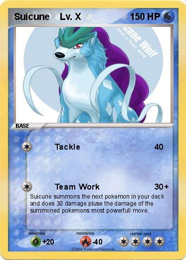 Pokemon Suicune    Lv. X