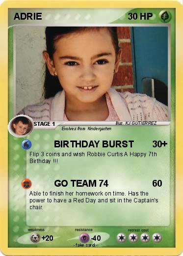 Pokemon ADRIE