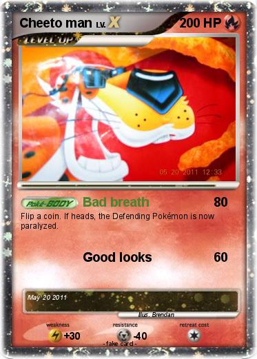 Pokemon Cheeto man