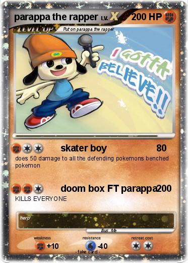 Pokemon parappa the rapper