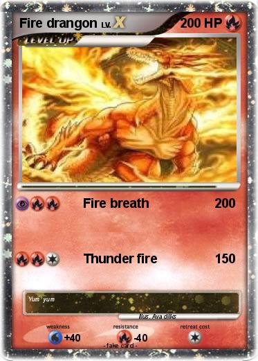 Pokemon Fire drangon
