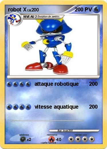 Pokemon robot X