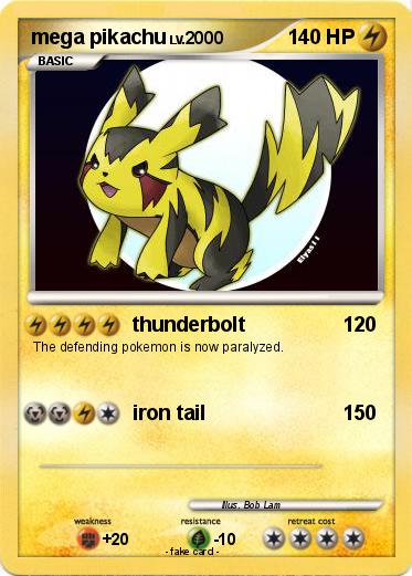 Pokemon mega pikachu