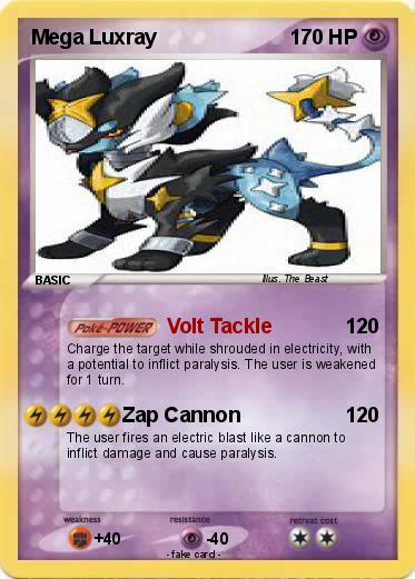 Pokemon Mega Luxray